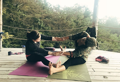 Partner Yoga Seven Springs Retreat