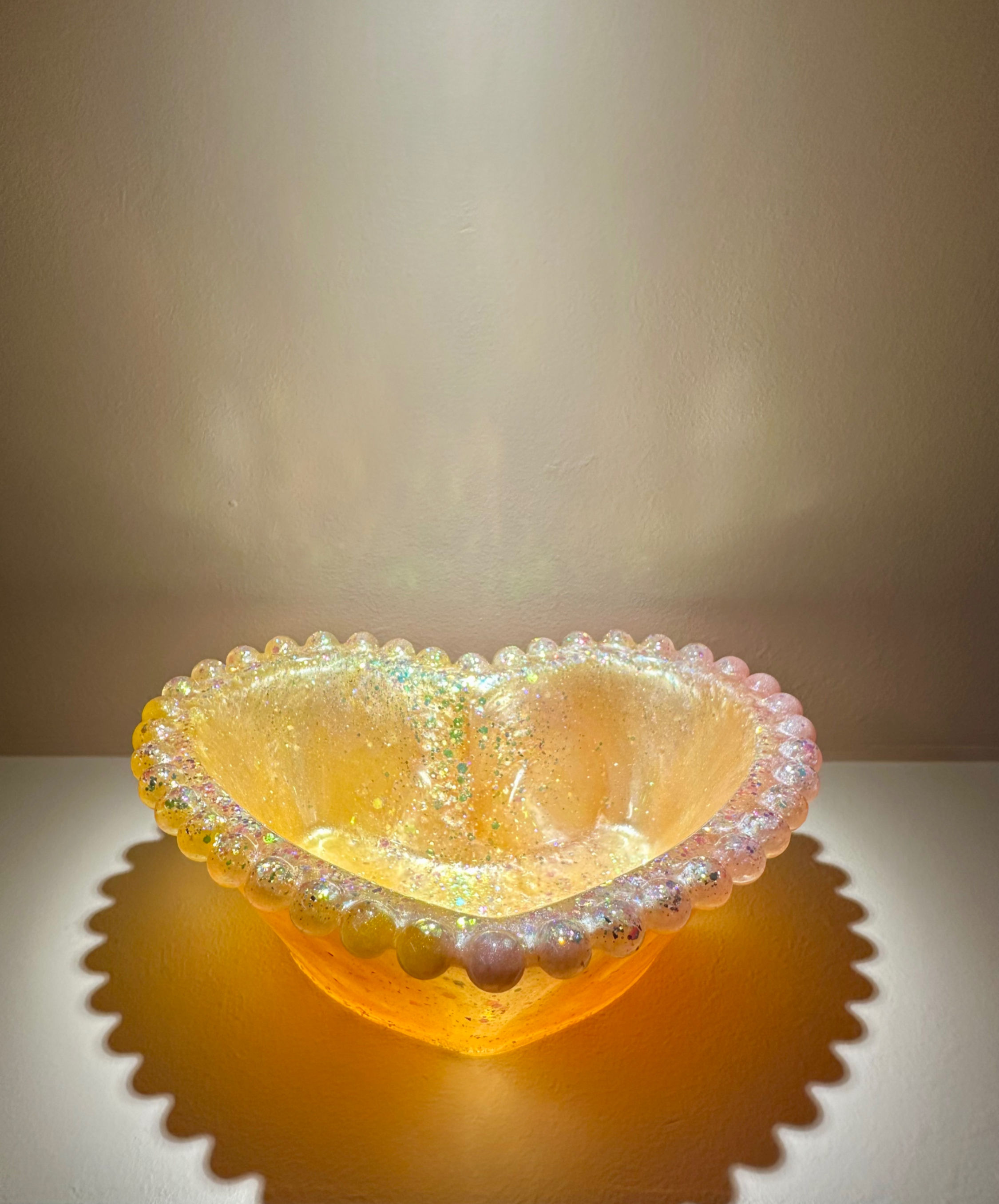 Schale Herz "summer vibes"