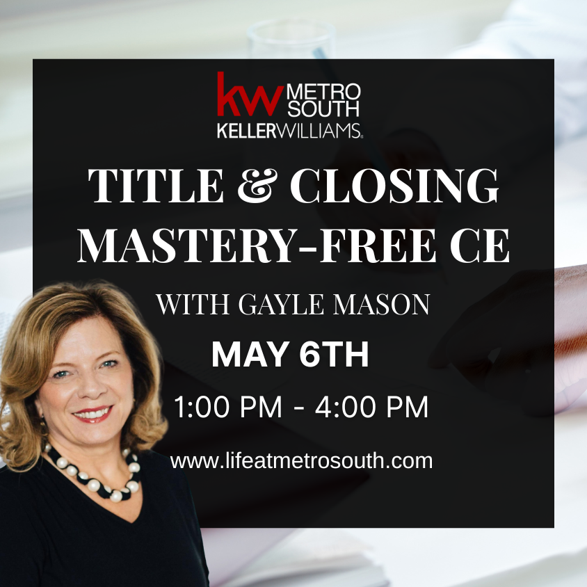 Title & Closing Mastery-Free CE