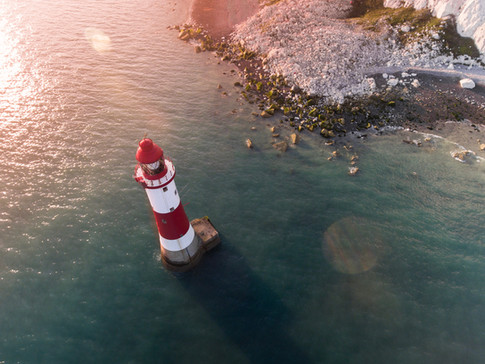 Drone Photo lighthouse