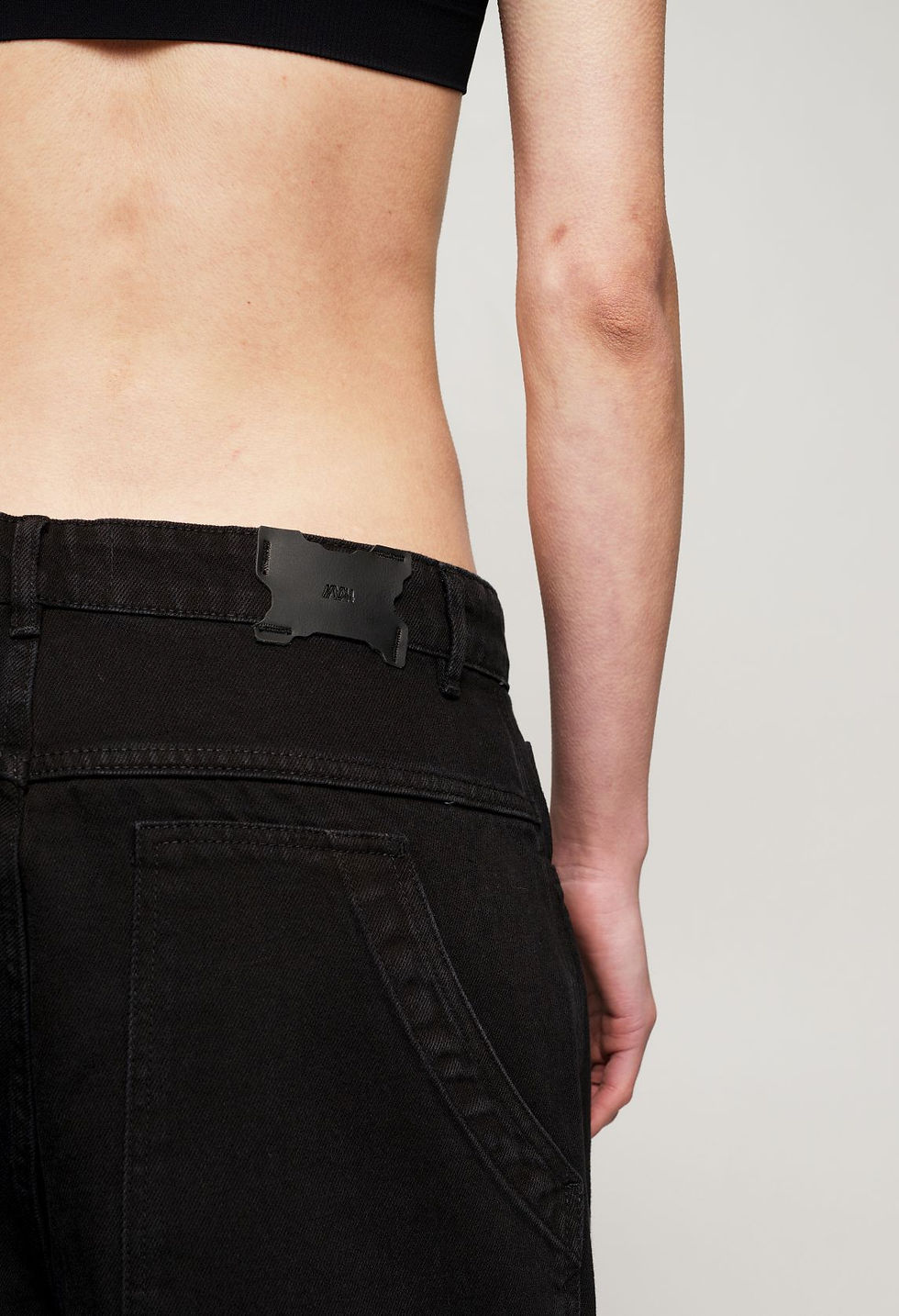 LABOR DOUBLEKNEE JEANS BLACK 