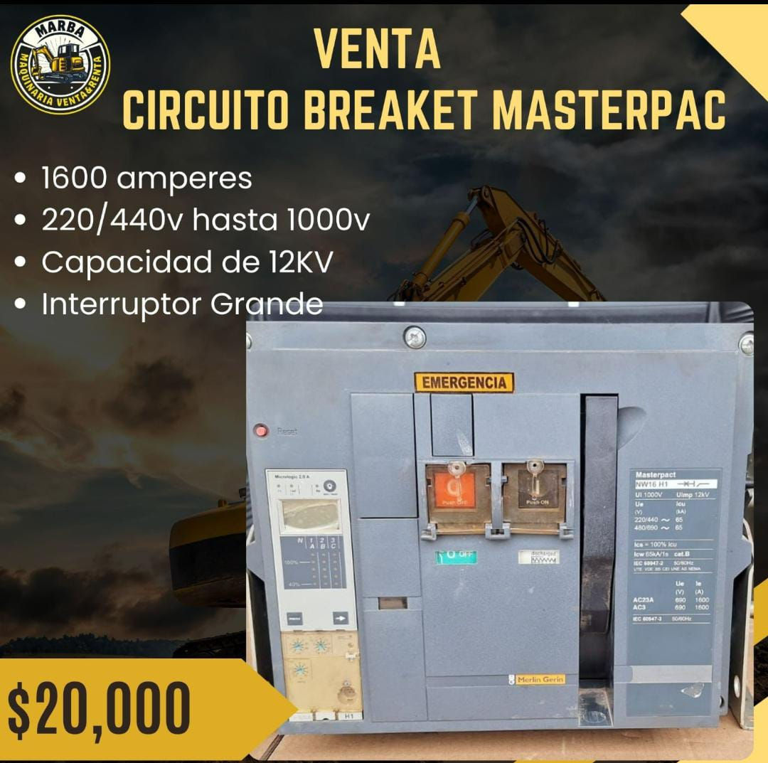 Circuito Breaket Masterpac