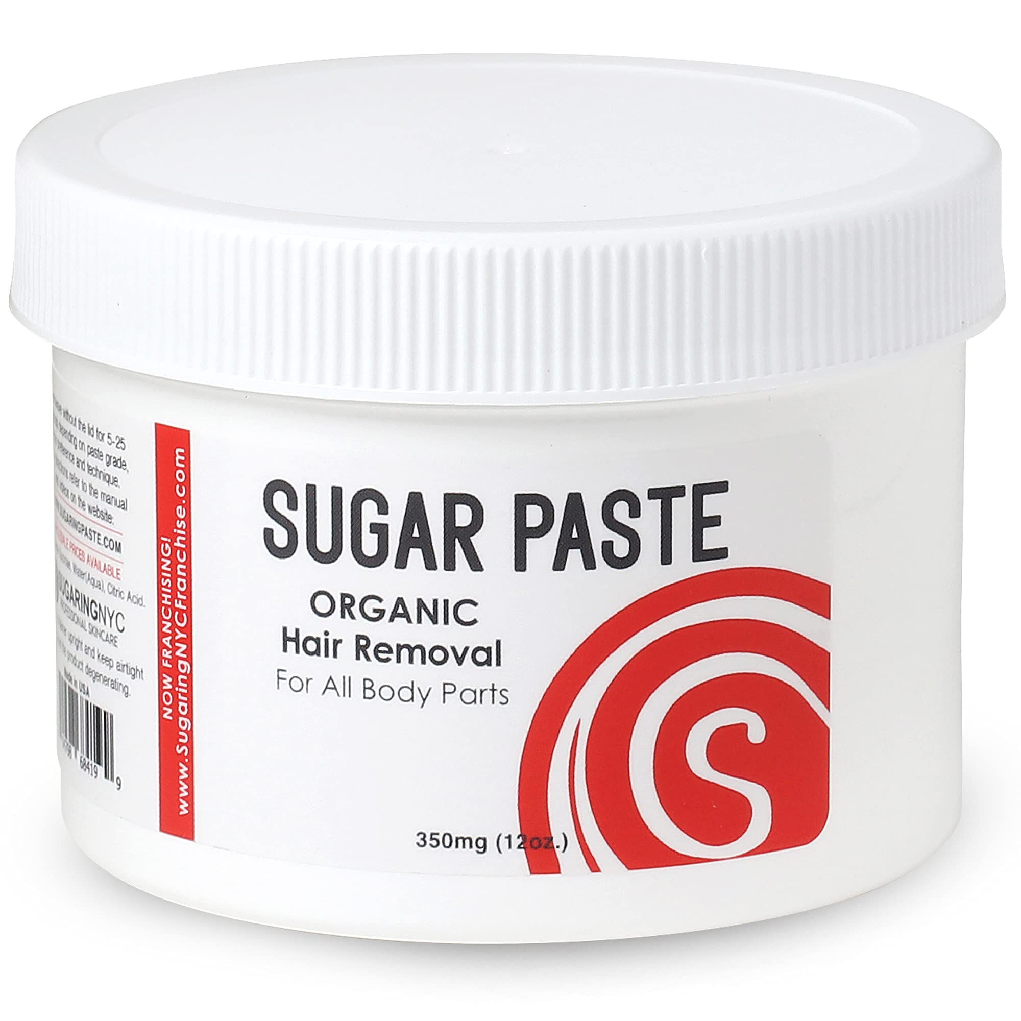 Sugaring Paste for Bikini Legs Brazilian Arms and Back - 12oz by Sugaring NYC