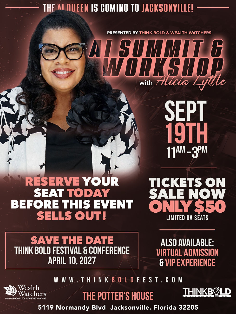 AI SUMMIT & WORKSHOP with Alicia Lyttle