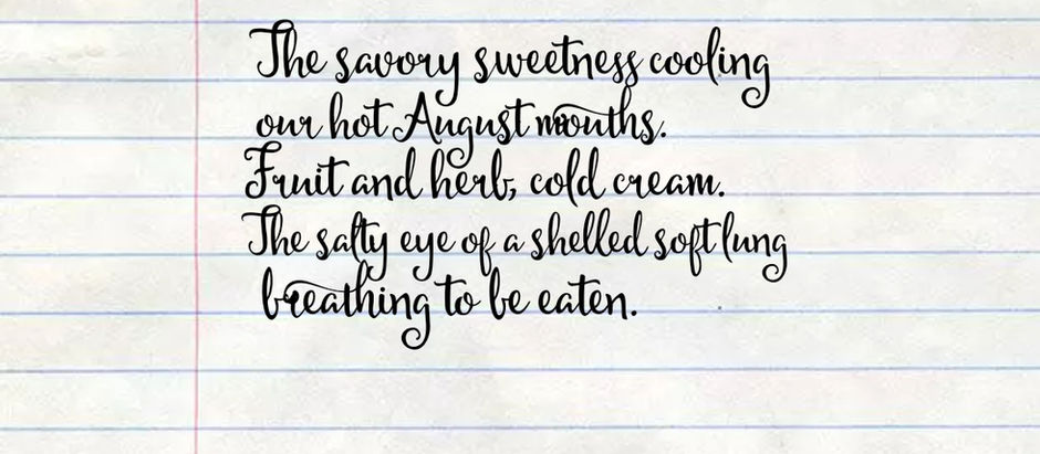 Apricot Rosemary Ice Cream by elin o'Hara slavick