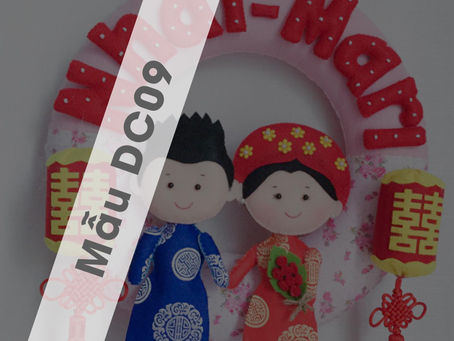 Mua quà cưới với concept Trung Hoa đáng yêu, dễ thương