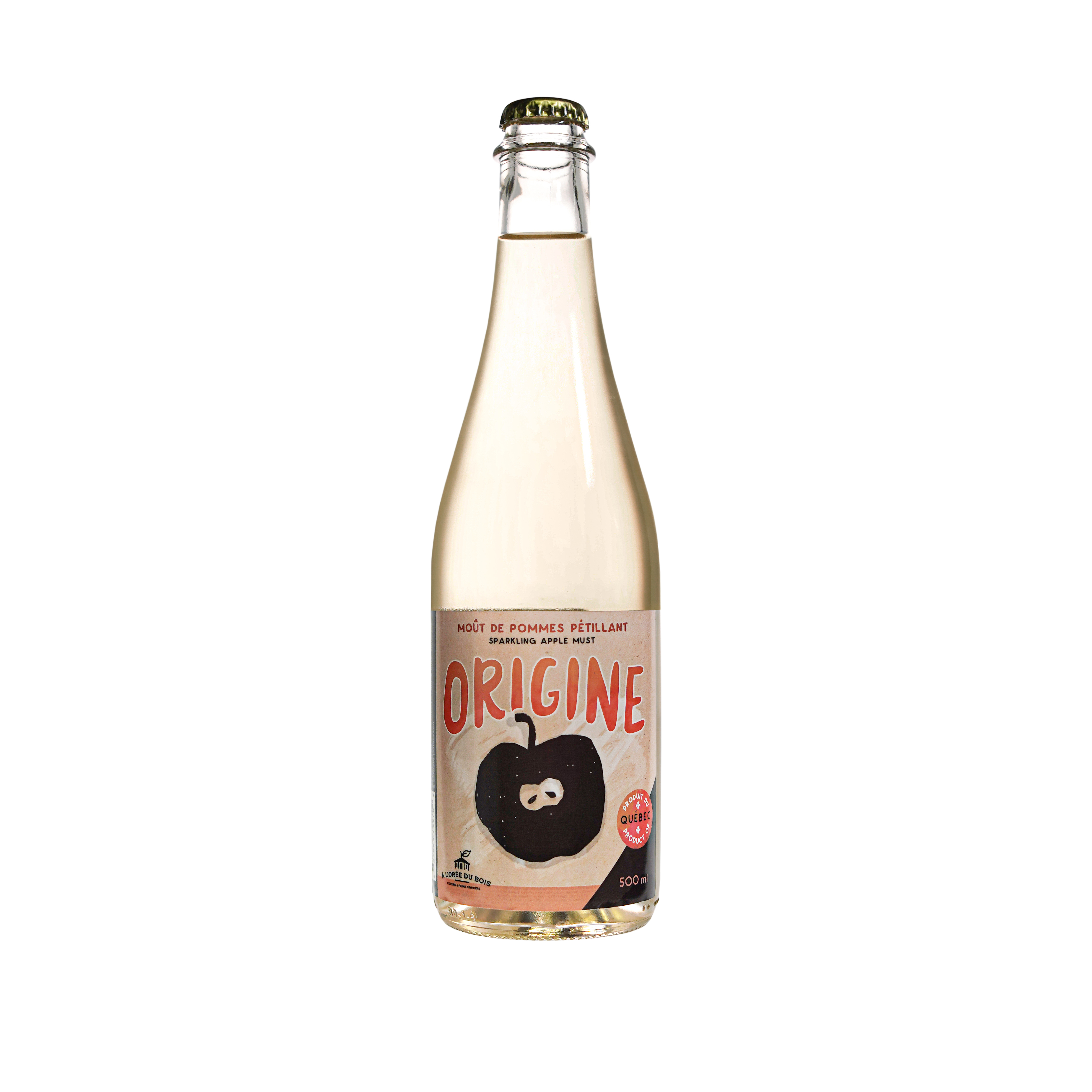 Origine - moût de pomme pétillant