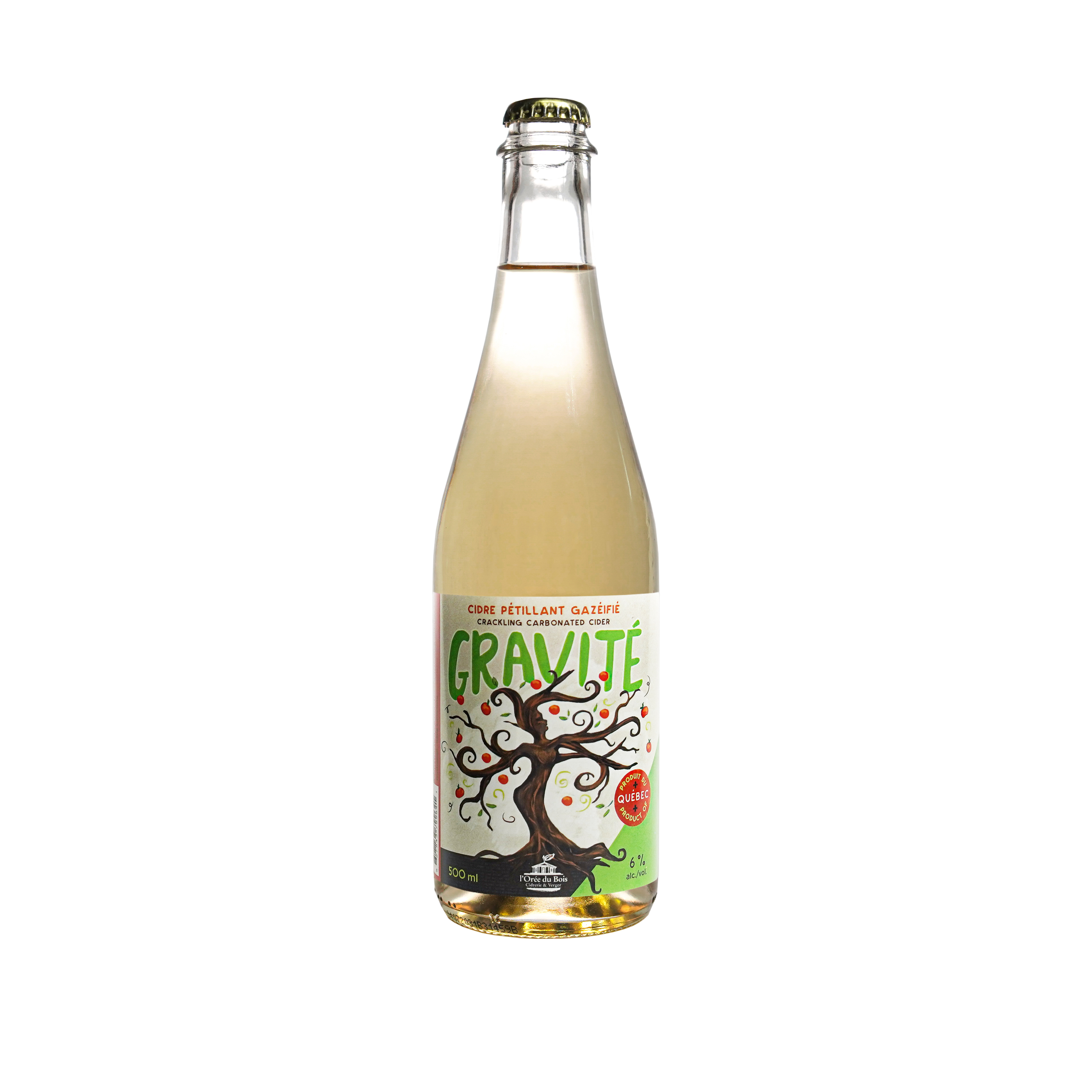 Gravité - cidre pétillant
