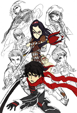 An early poster for the story (2013)