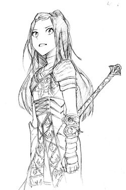 Matsuki Knight Sketch (2016)