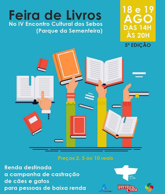 ONG vende livros usados para realizar campanha de castração de animais