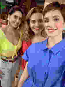 Dani Lachter e as donas da NC Joyeria Carol e Nágila