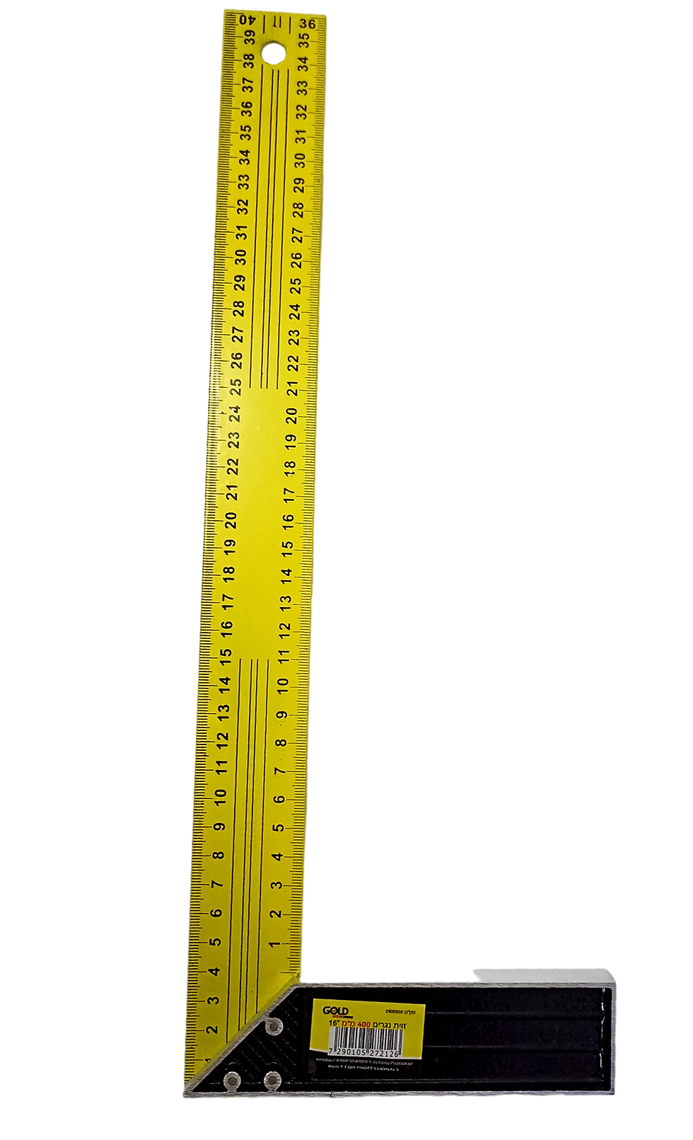 זווית נגרים 400 מ''מ ''16 | GOLD