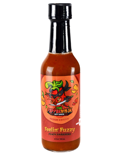 ♪SPICY♪ Feelin Fuzzy Hot Sauce | Peach Habanero Sweet Heat