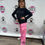 Thumbnail: Youth Pink Cargo Pant