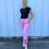 Thumbnail: Adult Pink Cargo Pant