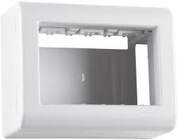 Caixa de Sobrepor 3 Postos Tramontina LizFlex Branca