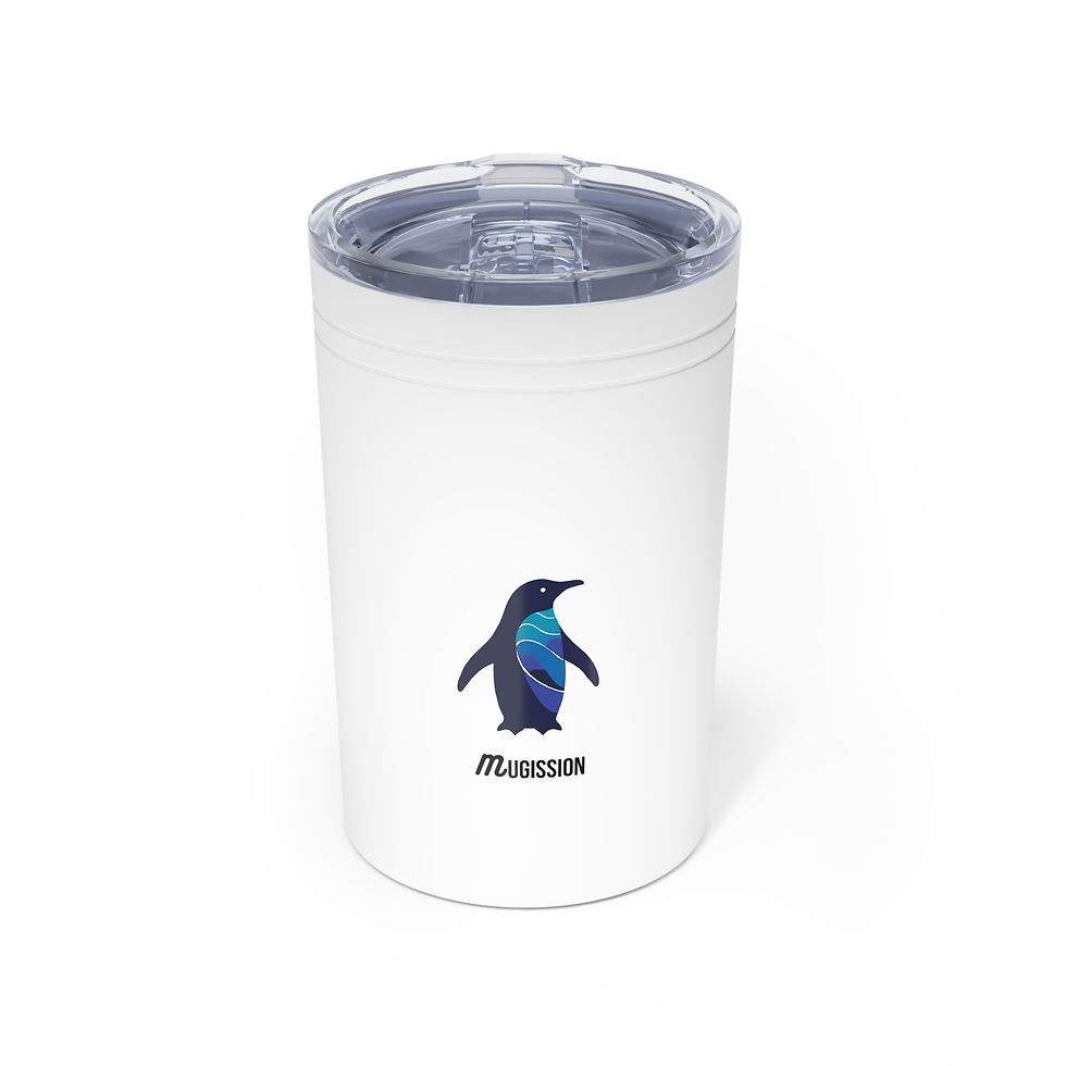 Penguin Vacuum Insulated Tumbler, 11oz