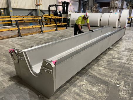 Paper machine coater section rebuild