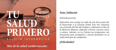 Edición 90 del Boletín Tu Salud Primero