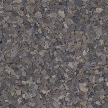 Assortment of vinyl flake color samples for epoxy flooring by Paragon Epoxy Floors for your industrial strength floor with a showroom finish.