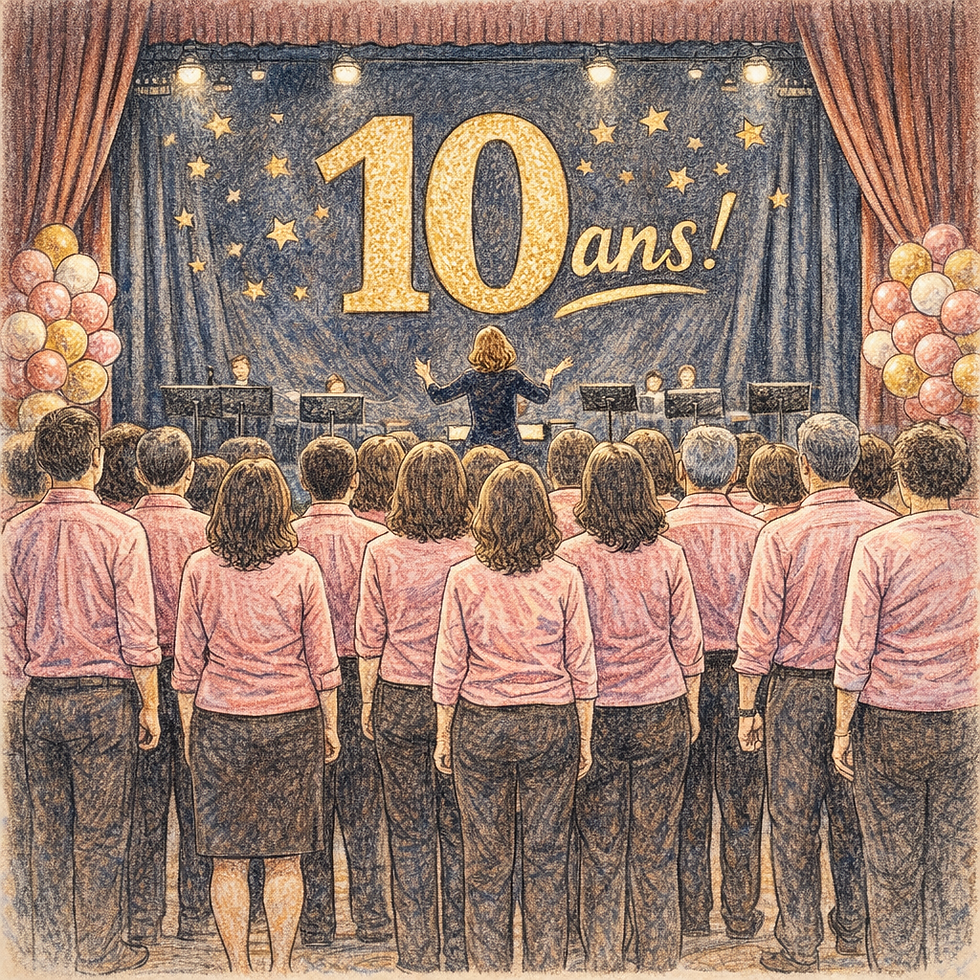 Anniversaire 10 ans Chorale Variété