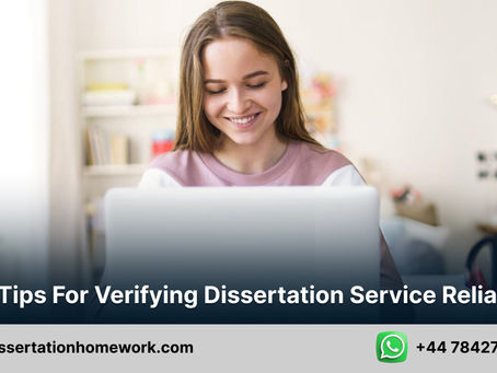 How can I verify the credibility and legitimacy of a custom dissertation service?