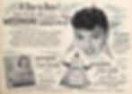 Judy Garland advertises Westmore Cosmetics, 1954