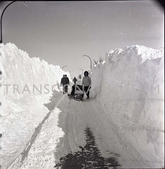 A snowbank on Kildare Ave East / TH99.38.153.27