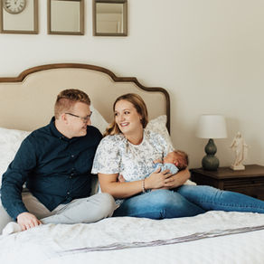 Beckett Lifestyle Newborn Session | Herriman, Utah Newborn Photographer