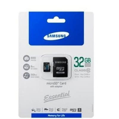 Samsung 32GB Micro SDHC Memory Card