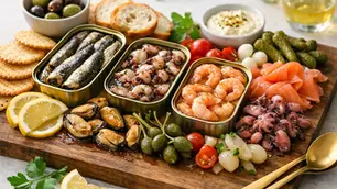 How to Plate Tinned Seafood for a Beautiful Board