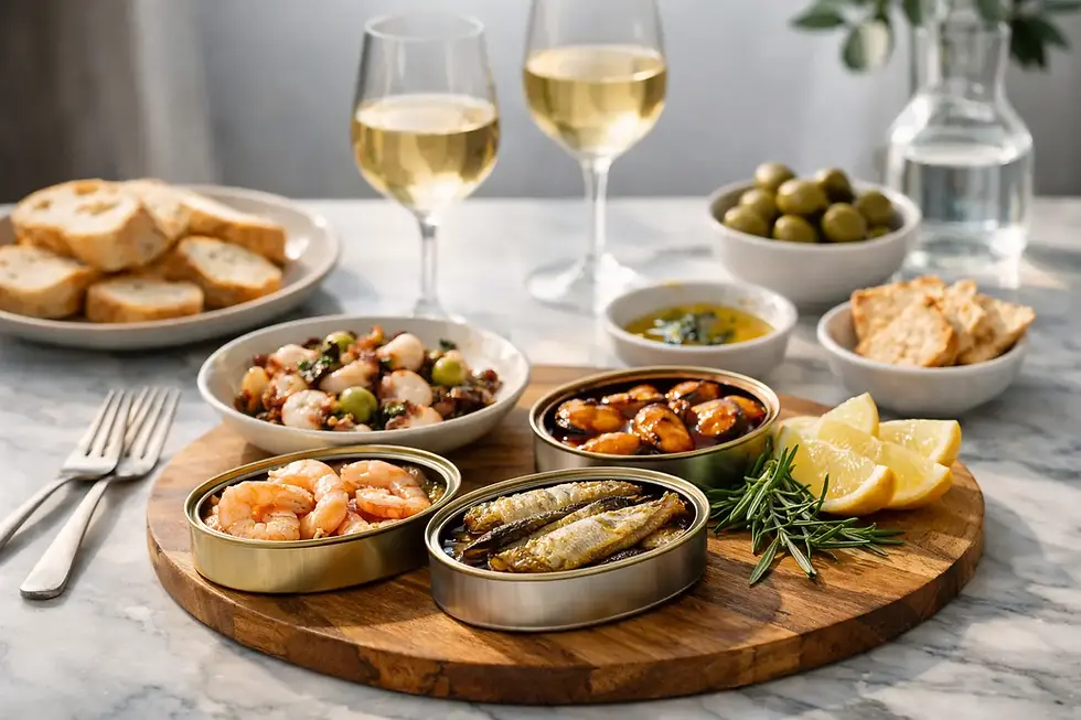 Premium Tinned Seafood by Arran Gourmet