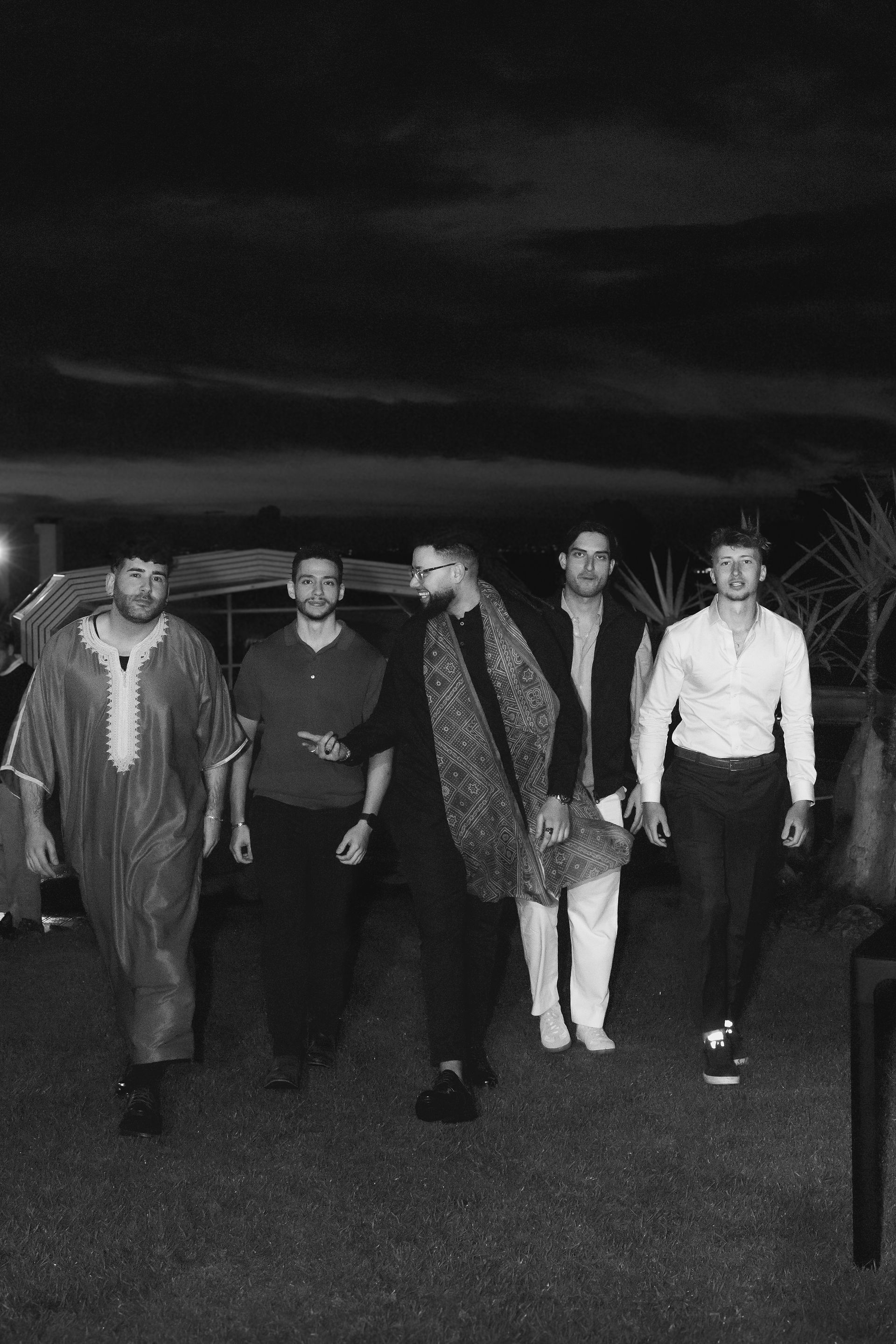 groom and groomsmen