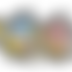 滋賀国スポのマスコットキャラクターのキャッフィーとチャッフィー