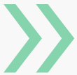 Green double arrow pointing right