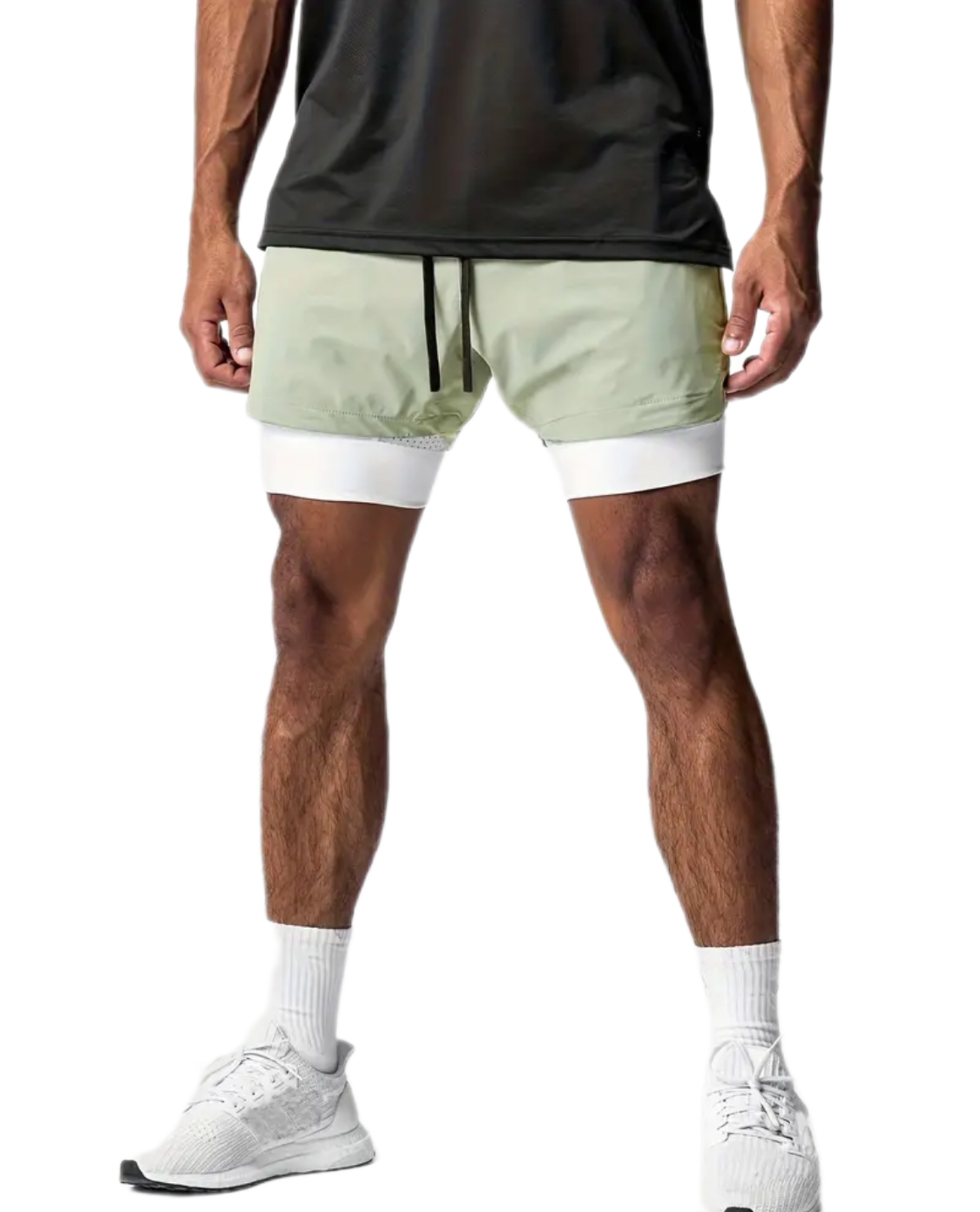 Double Layer GYM workout Shorts 