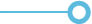 Blue horizontal line ending in a circle