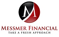 "Messmer Financial" logo, "TAKE A FRESH APPROACH", red and black stylized M.