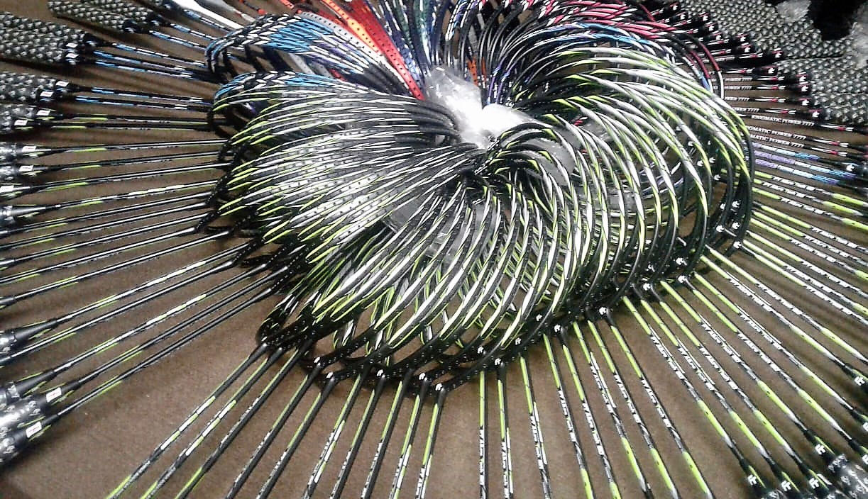 Badminton rackets