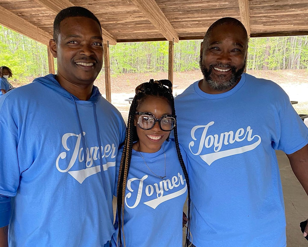 My two older brothers and I at my first family reunion