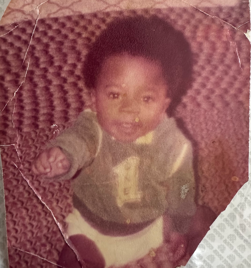 My brother as a baby