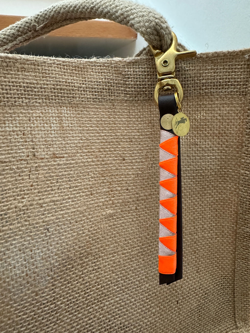 Miniaturbild: Taschenanhänger "Zickzack"
