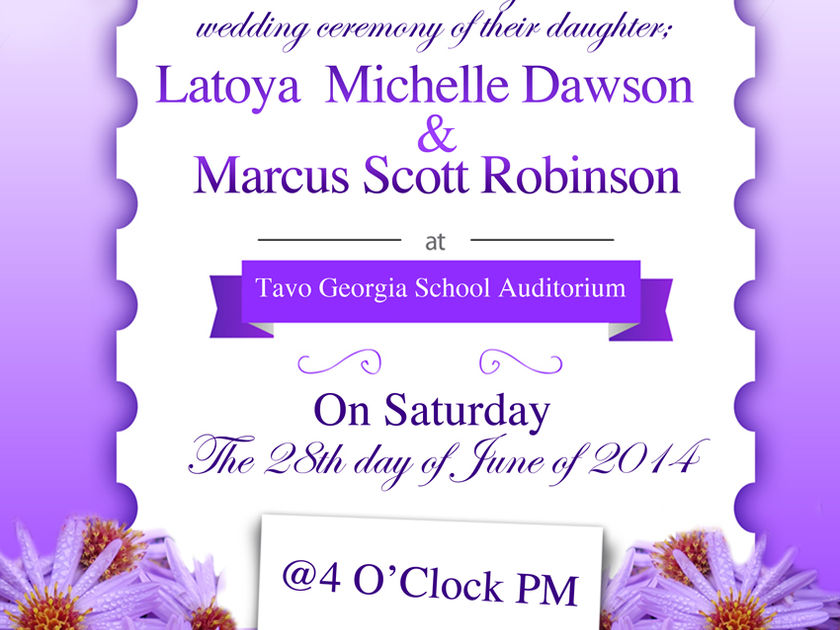 invite design template