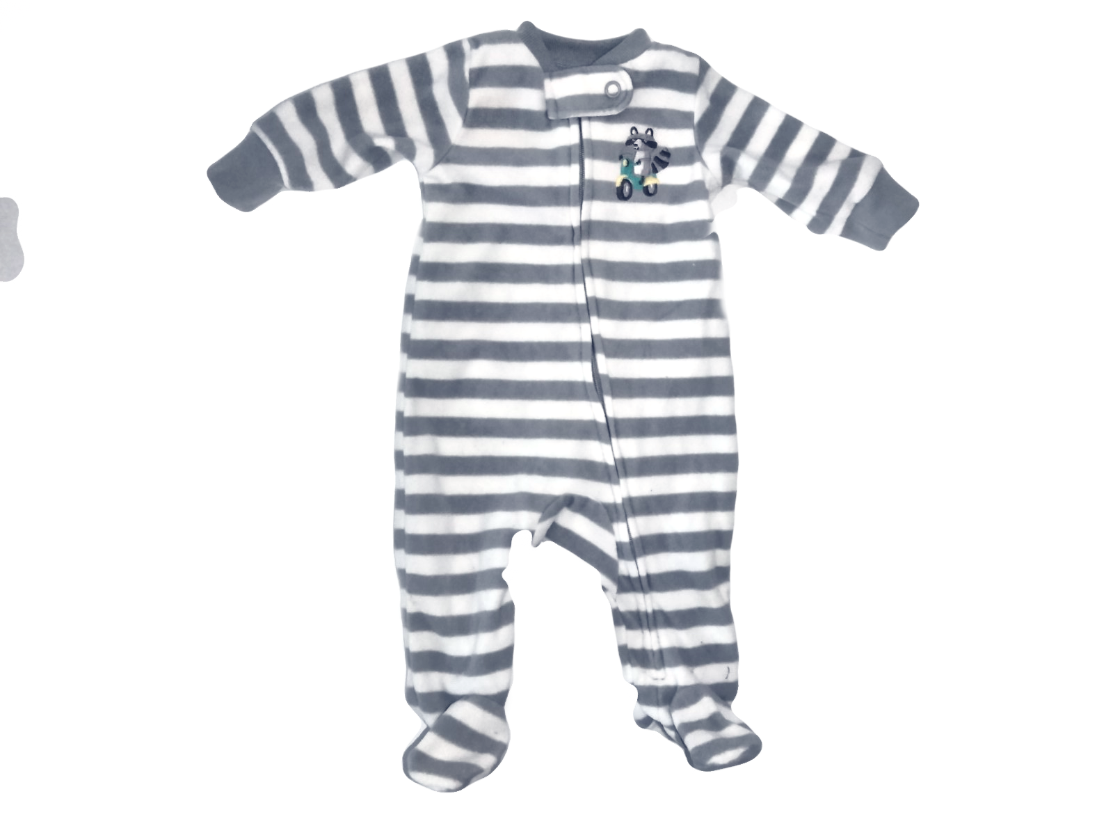 Racoon Striped Onesie