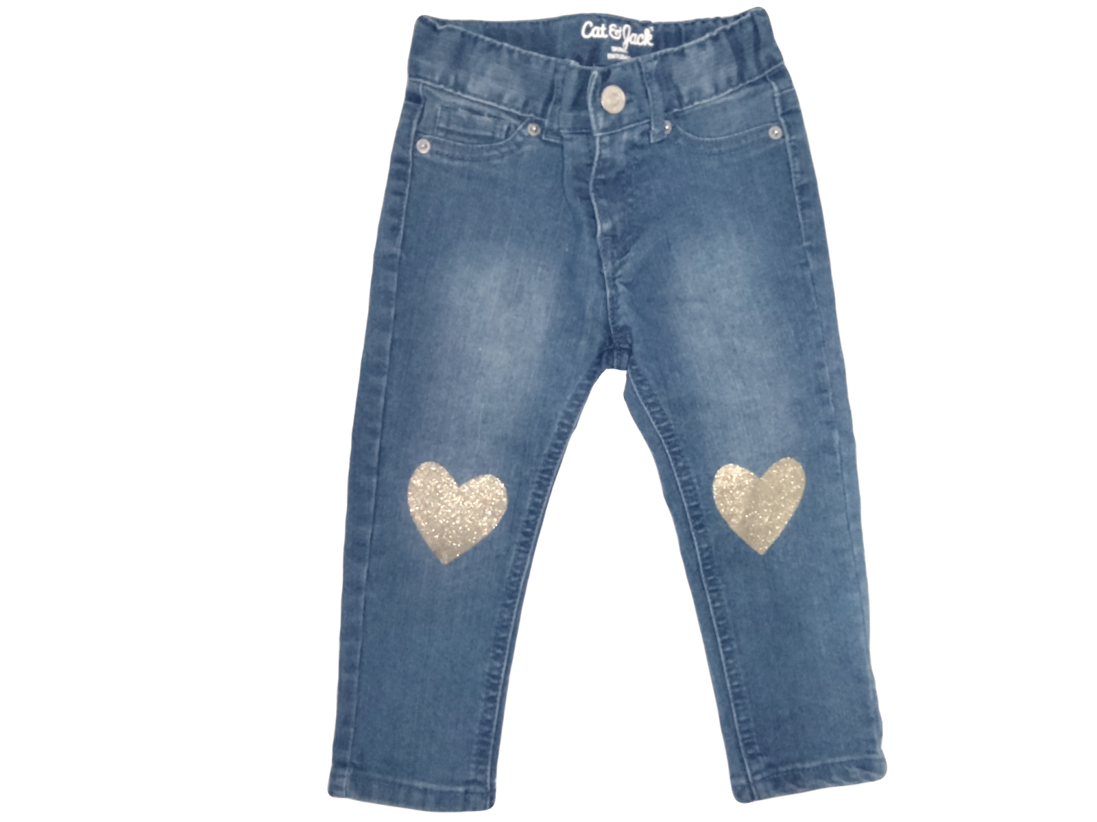 Golden Heart Jeans