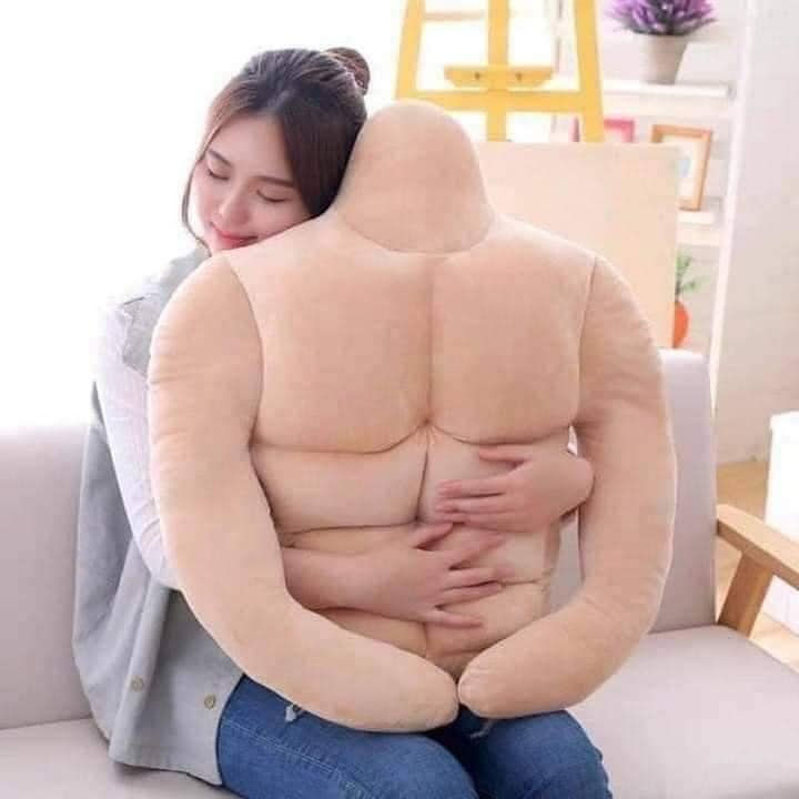 Thumbnail: Muscle Man Pillow