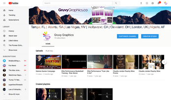 You Tube Channel Design