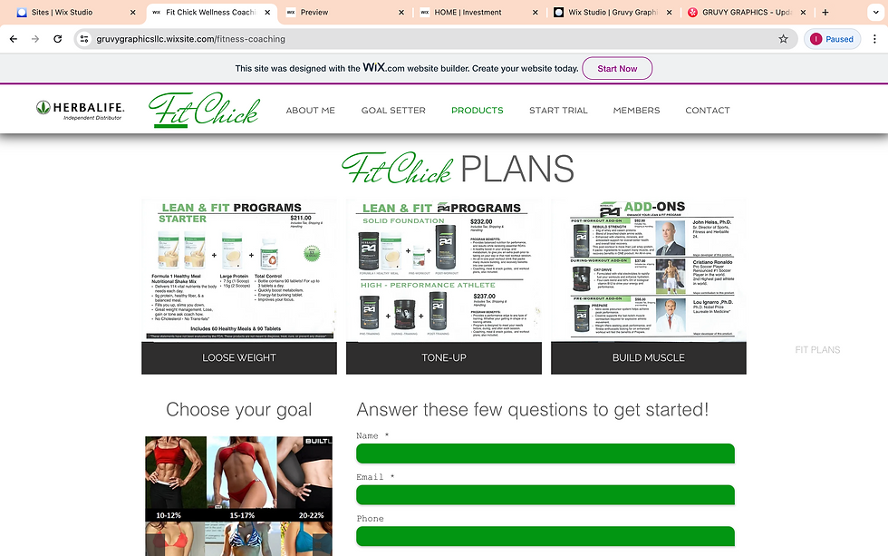 Thumbnail: Health / Fitness Template