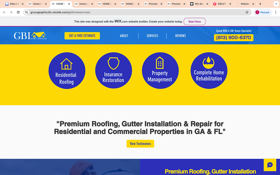 Thumbnail: Home Services / Repair Template